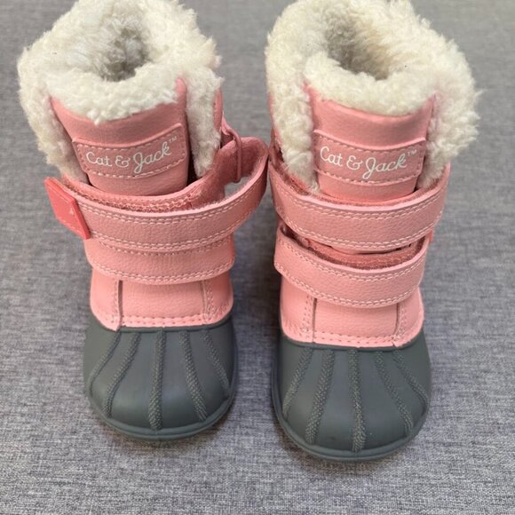 Toddler Denver Winter Boots - Cat & Jack, Toddler Size 5 - Picture 6 of 7